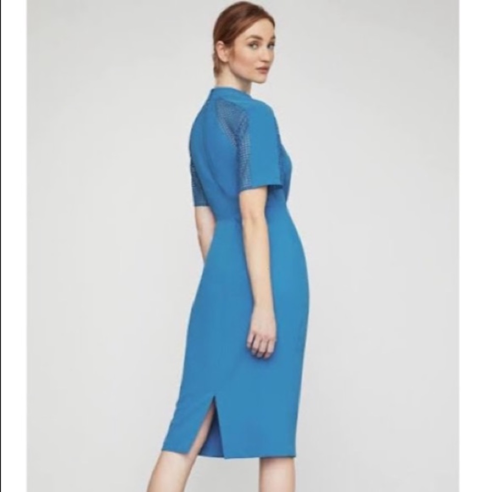 French blue BCBG dress. NWT